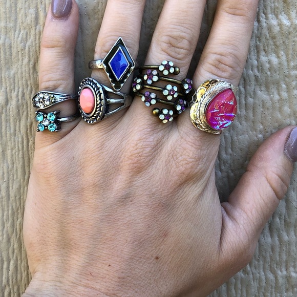 Rings size 6-8 - Picture 2 of 3